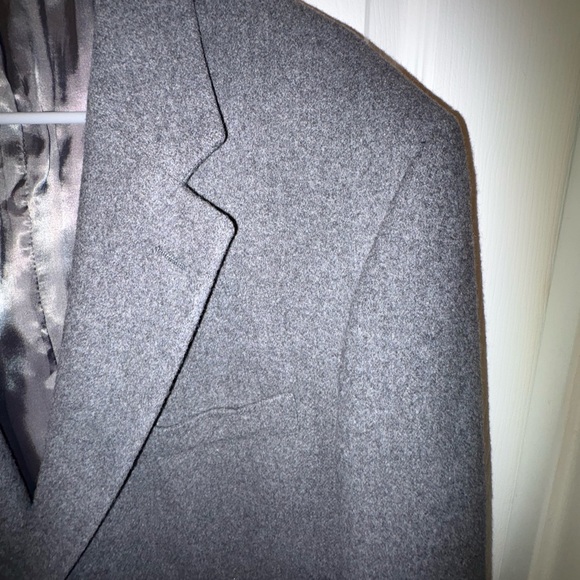 Jos. A. Bank 100% Camel Hair Sport Coat Blazer - Men's Size 46R - Picture 4 of 6